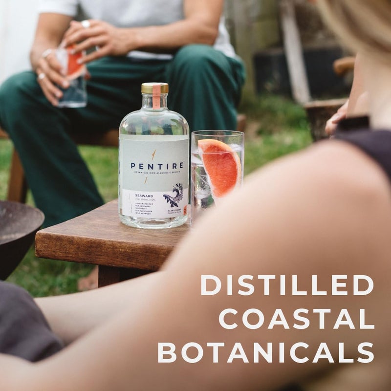 Pentire Seaward 70cl - Botanical Alcohol Free Spirit - Distilled from Native Cornish Plants - No Added Sugar - Vegan - Nothing Artificial - Non Alcoholic Grapefruit Spirit - Image 5